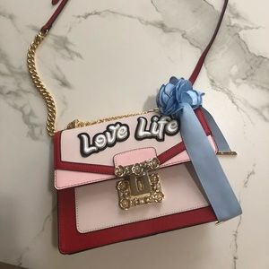ALDO PURSE RED “love life” NEW!!!